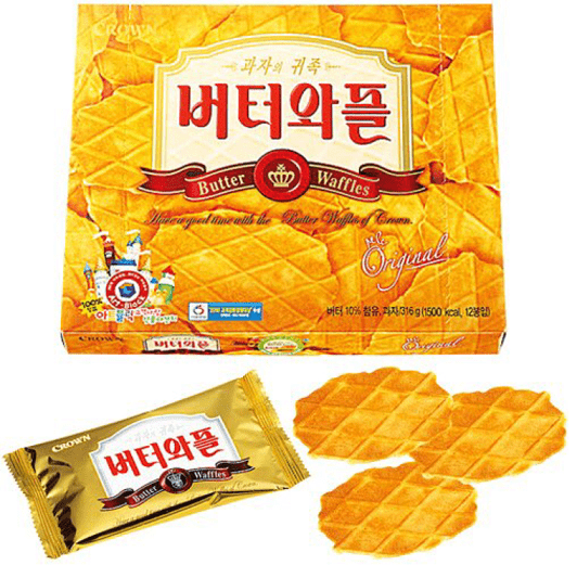 Crown Butter Waffle Biscuit Jumbo (316g) - CoKoYam