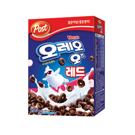 Dongseo Post Oreo O's Red Cereal (250g) - CoKoYam