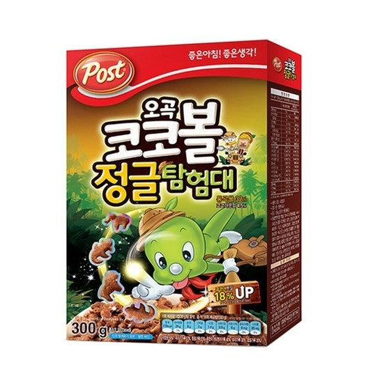 Dongseo Post Five Grain Coco Ball Jungle Cereal (300g) - CoKoYam