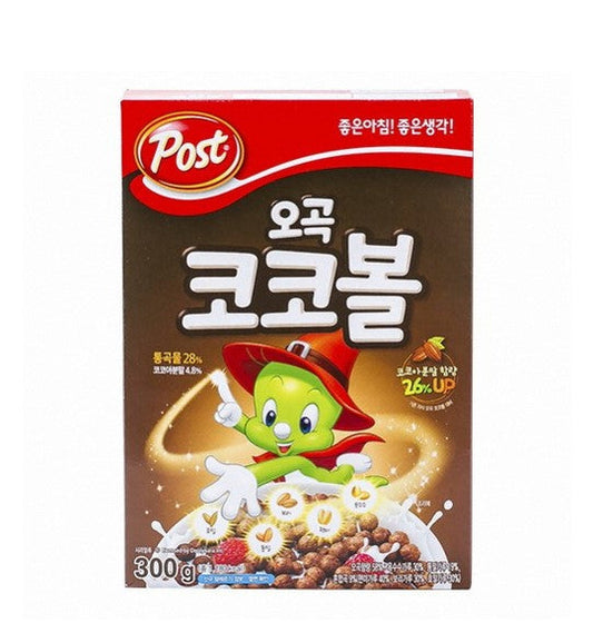 Dongseo Post Five Grain Coco Ball Cereal (300g) - CoKoYam