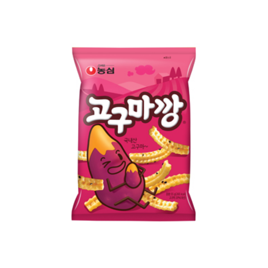 Nongshim Gogumakkang Sweet Potato Flavored Snack (55g) - CoKoYam