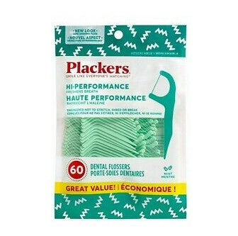 PLACKERS Dental Flossers (60 Count) - CoKoYam