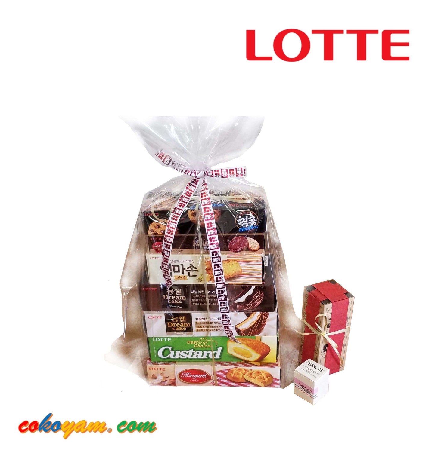 COKOYAM Selection Lotte Premium Gift Combo (Seven Cake Snacks) - CoKoYam