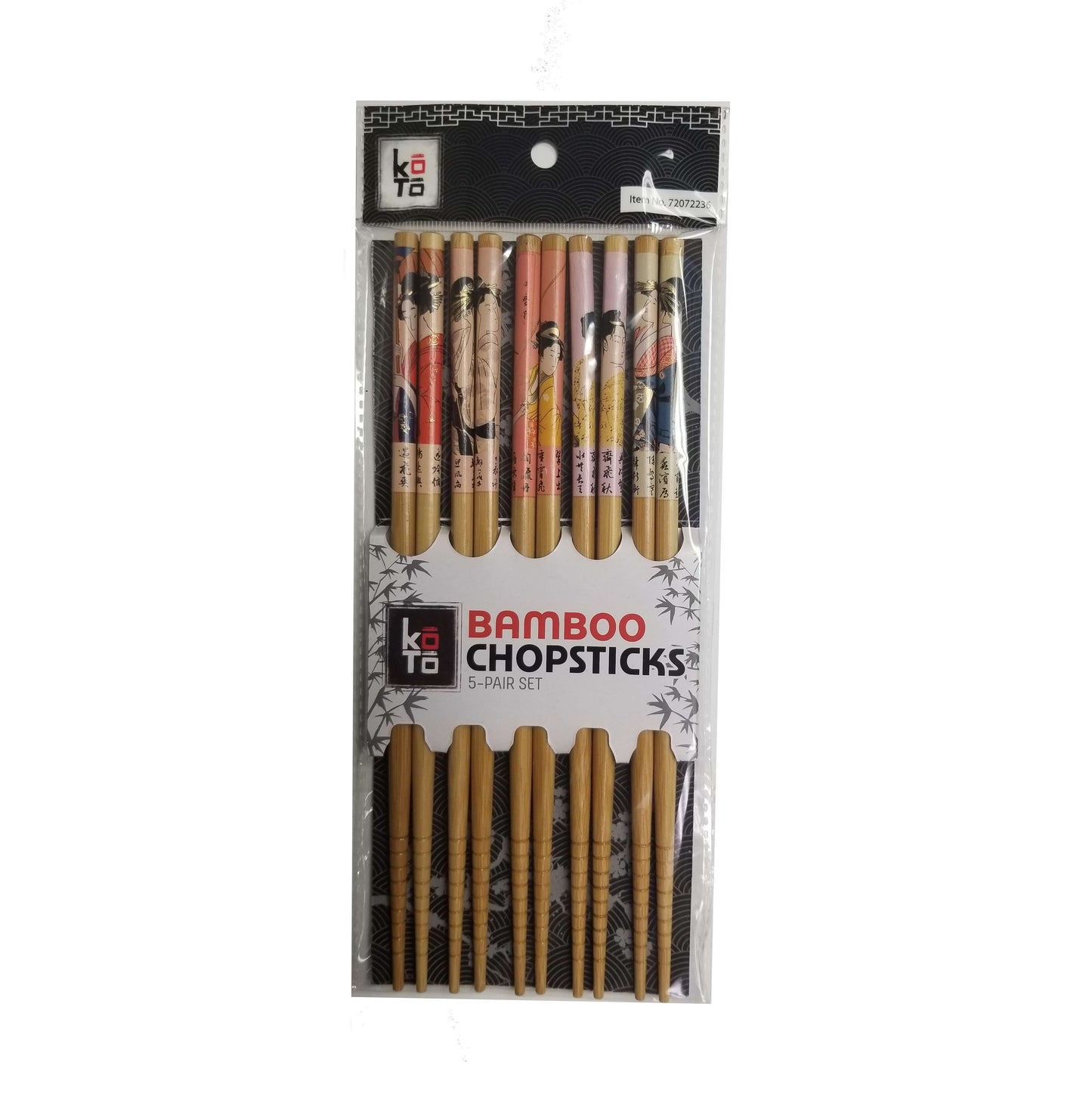 KT Bamboo Chopsticks  5 Sets - CoKoYam