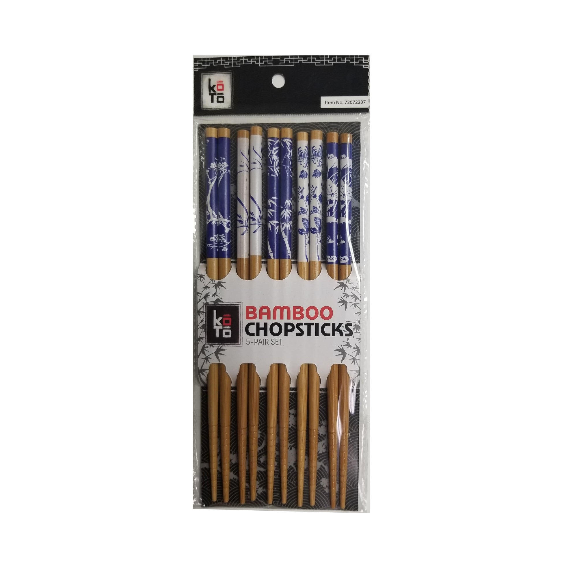 KT Bamboo Chopsticks  5 Sets - CoKoYam