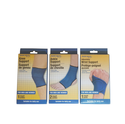 Assured Wrist/Ankle/Knee Support 3 Combo - CoKoYam