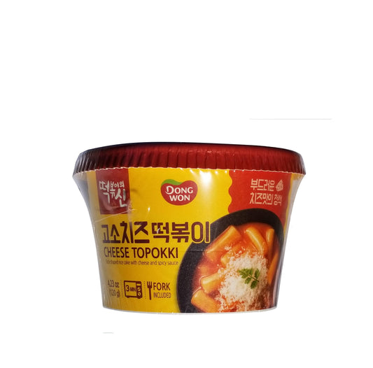 DONGWON Cheese Topokki (God of Tteokbokki) (120g) -Tteokbokki - COKOYAM