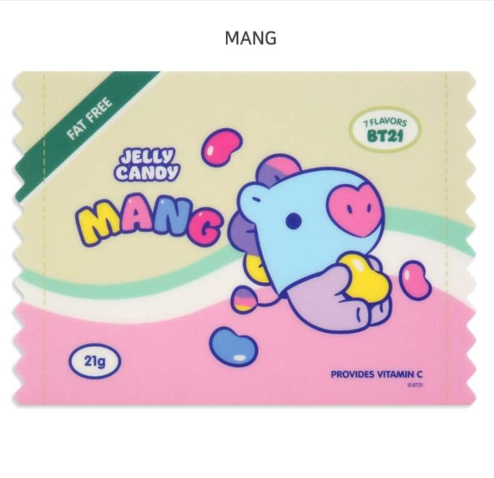 BT21 JELLY CANDY MOUSE PAD