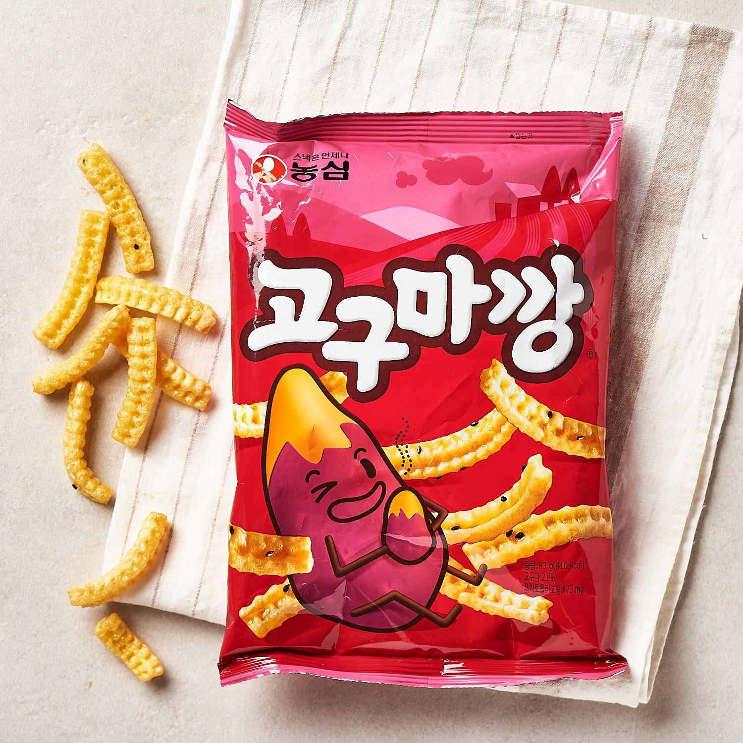 Nongshim Gogumakkang Sweet Potato Flavored Snack (55g) - CoKoYam