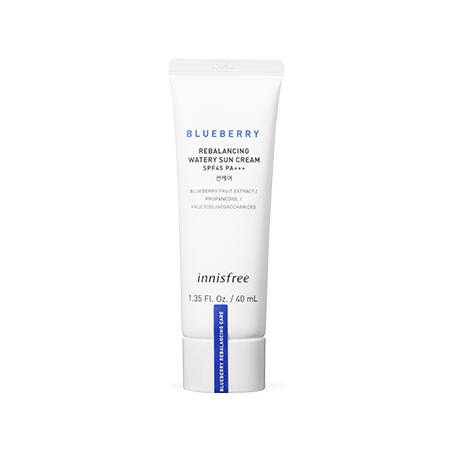 INNISFREE Blueberry Rebalancing Watery Sun Cream (40ml) - CoKoYam