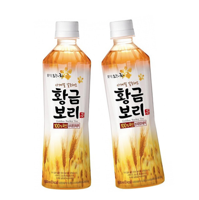 Lotte Golden Barley Tea (500mlX2) - COKOYAM