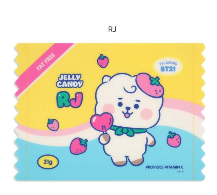 BT21 JELLY CANDY MOUSE PAD