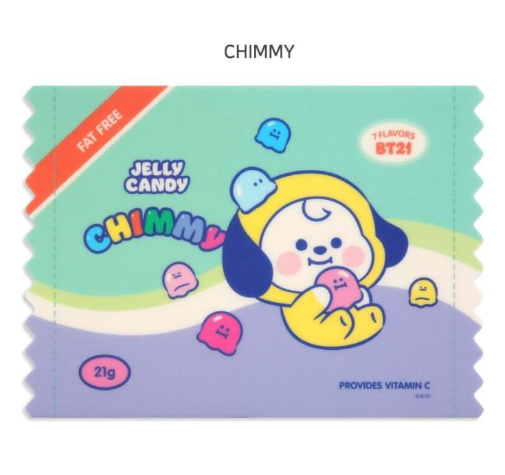 BT21 JELLY CANDY MOUSE PAD