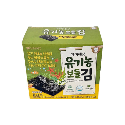 IVENET BeBe Organic Seaweed (4g x 4Packs, 2g x 8Packs) - COKOYAM