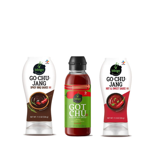 CJ Bibigo Gochujang Sauce 3 Combo (326g/326g/303g) - COKOYAM