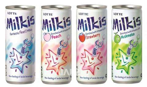 Lotte Milkis Banana Can (250ml, 250ml x 6) - CoKoYam