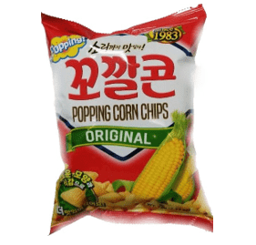 Lotte Popping Corn Chip Original (72g) - CoKoYam