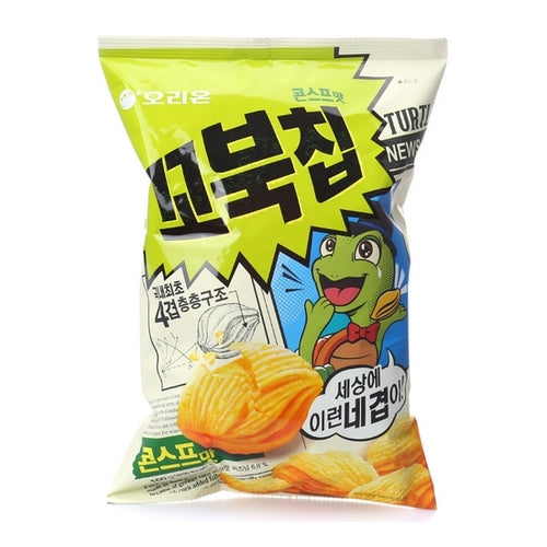 Orion Turtle Chip Cornsoup (80g, 160g) - CoKoYam