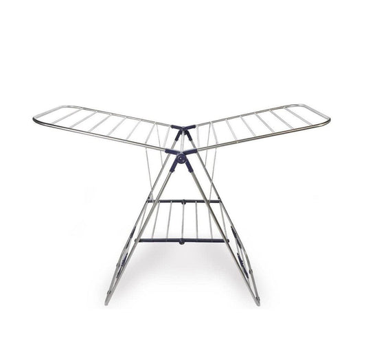 Self Standing Premium Cloth Drying Rack-Stainless Steel Regular Size (W22" x L48" x H41") - [Discounted Item] - COKOYAM