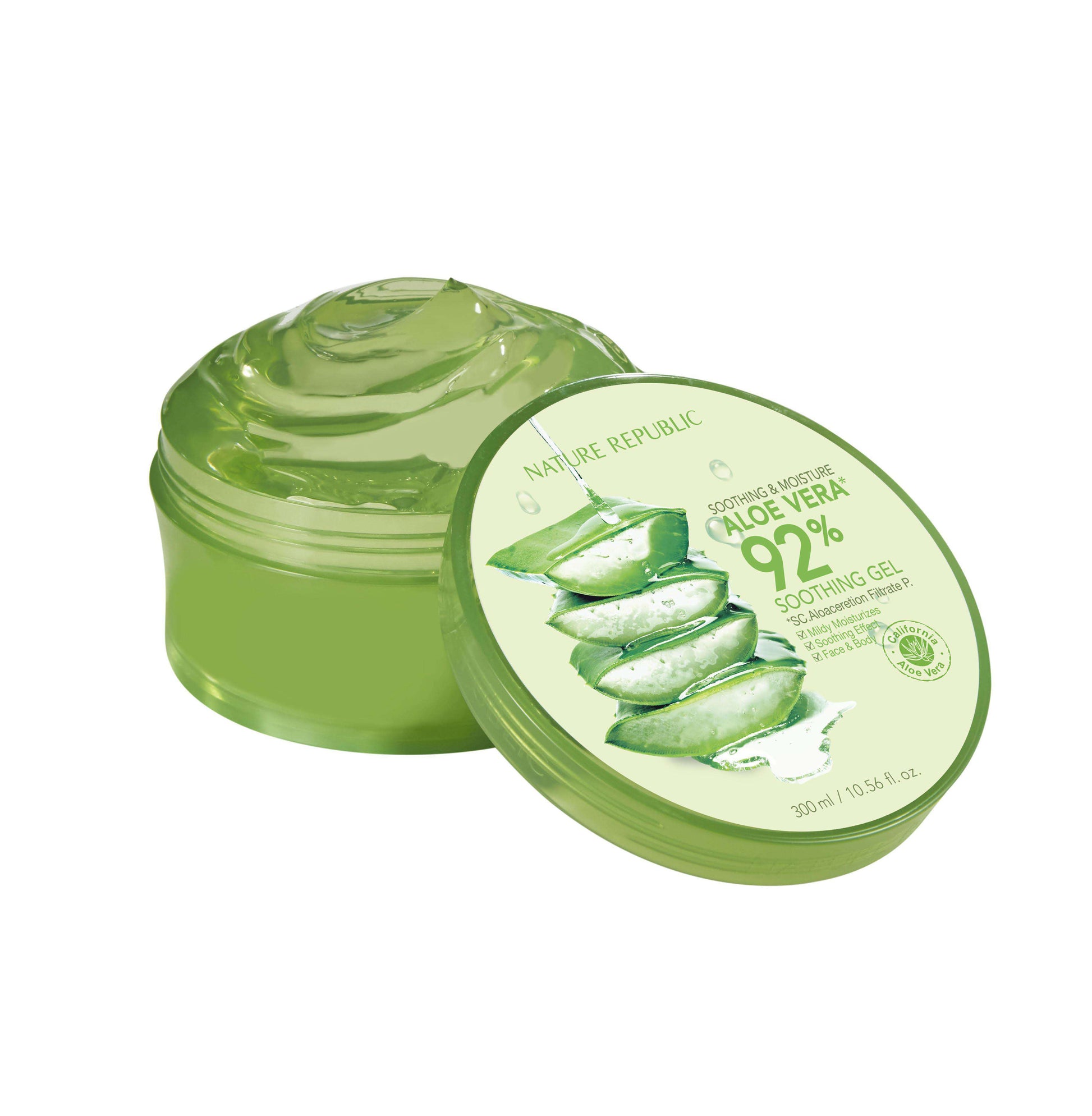 Nature Republic Soothing & Moisture Aloe Vera 92% - CoKoYam