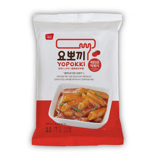 YOPOKKI Sweet & Spicy Tteokbokki Mini Pack (140g) - COKOYAM