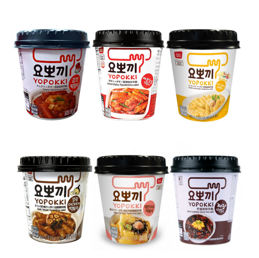 YOPOKKI Tteokbokki 6 Flavors Combo - [Discounted Item (Foods)] - COKOYAM