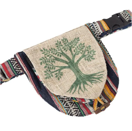 Tree, Sun Moon, Evil Eye Hip Sack Waist Fanny Pack - CoKoYam