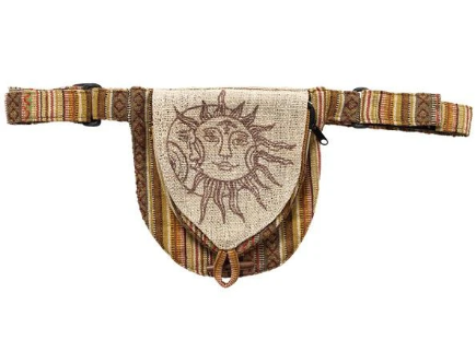 Tree, Sun Moon, Evil Eye Hip Sack Waist Fanny Pack - CoKoYam