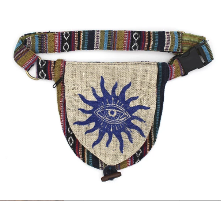 Tree, Sun Moon, Evil Eye Hip Sack Waist Fanny Pack - CoKoYam