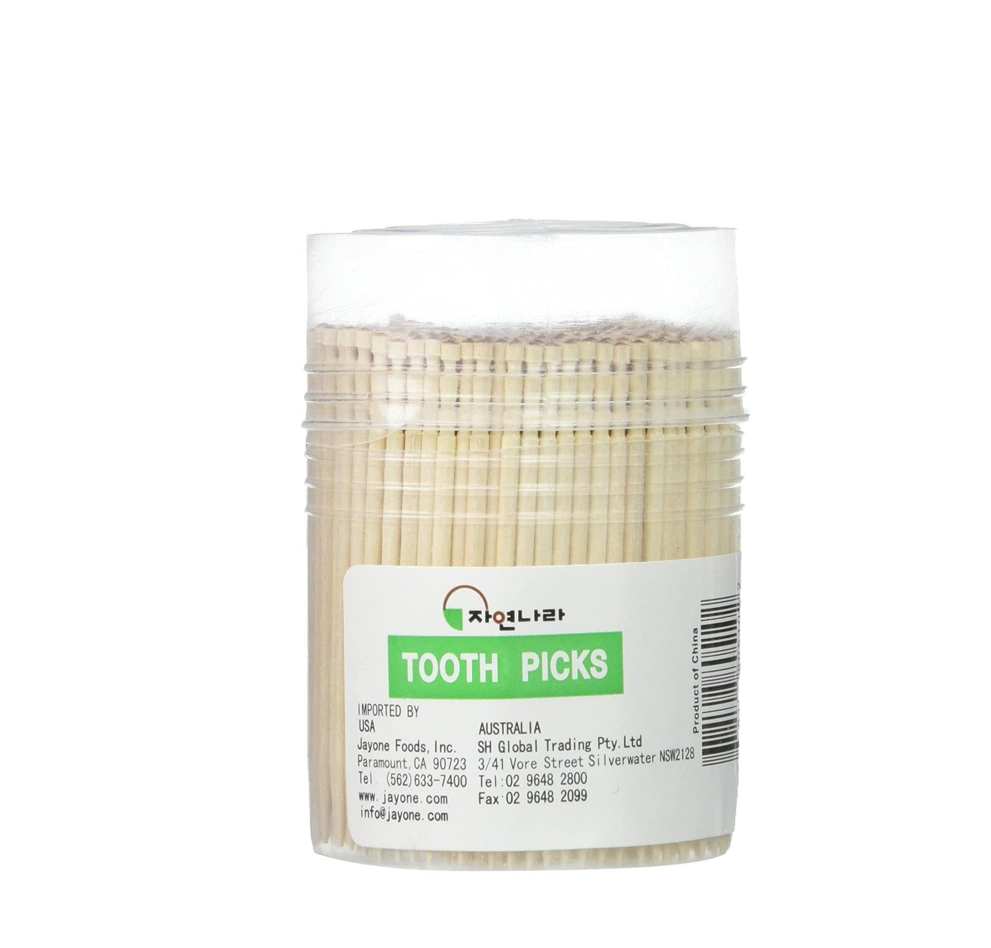 EXELIFE Ornate Wooden Toothpicks, 500 Pieces - COKOYAM