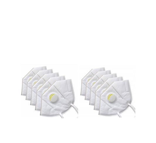 TAE SHIN KN95 3D Disposable Respirator Face Mask(10 Pcs) - Individual Packed - CoKoYam