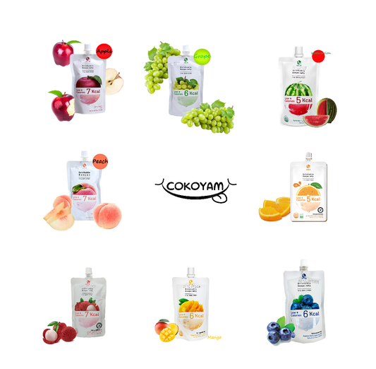 Jayone Jelly B Drinkable Konjac Jelly 8 Combo (150ml x 8Flavors) - COKOYAM