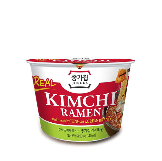JONGGA Real Kimchi Ramen Bowl (140g) - COKOYAM