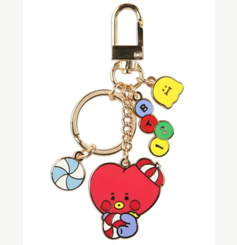 BT21  JELLY CANDY METAL KEYRING