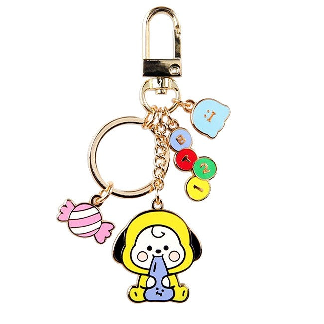 BT21  JELLY CANDY METAL KEYRING