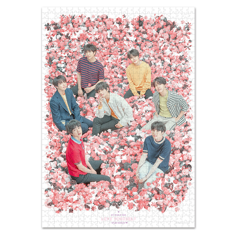 BTS World Tour Poster & Jigsaw Puzzle 1,000 Pcs - Speak Yourself - COKOYAM