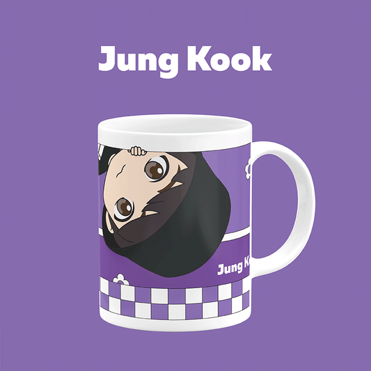 BTS TinyTAN Peek A Boo Mug Cup - Jung Kook - COKOYAM