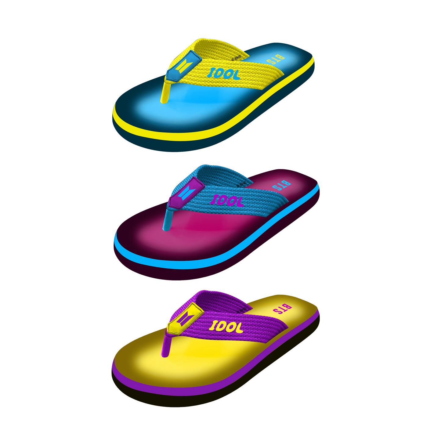 BTS Idol Series Flip-Flops - Libra - COKOYAM