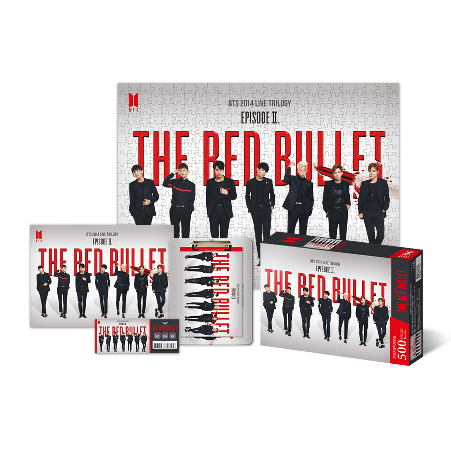 BTS Jigsaw Puzzle 500 PCS - The Red Bullet - COKOYAM