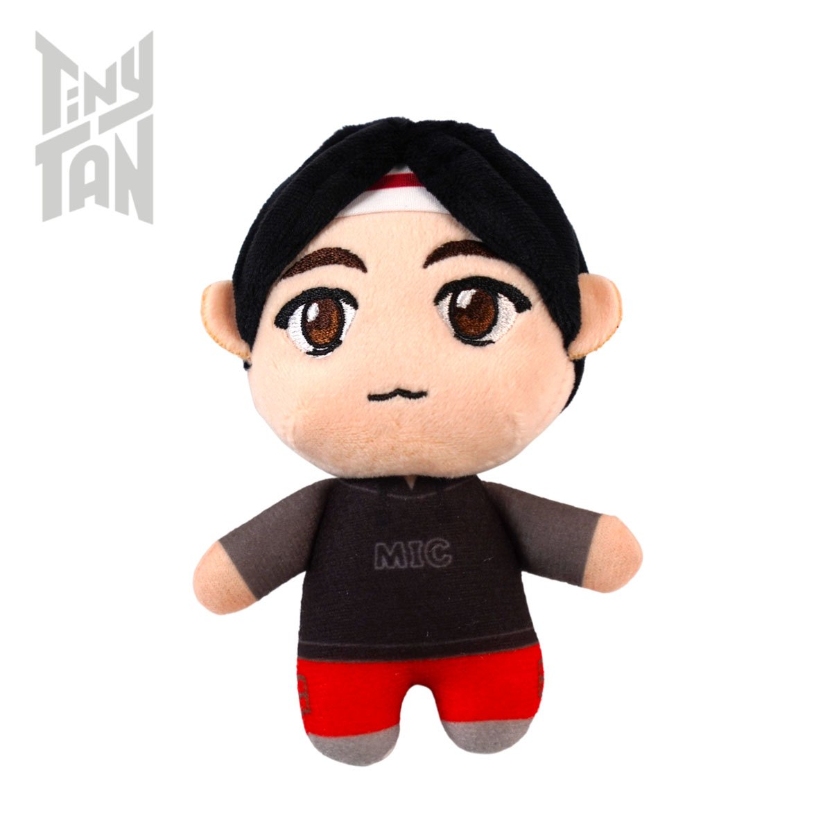 BTS Tiny Tan Character Plush Keyring - Jin - COKOYAM