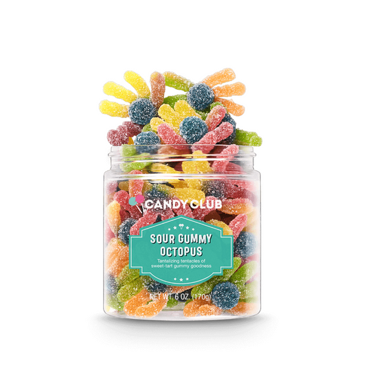 Candy Club Sour Gummy Octopus - COKOYAM