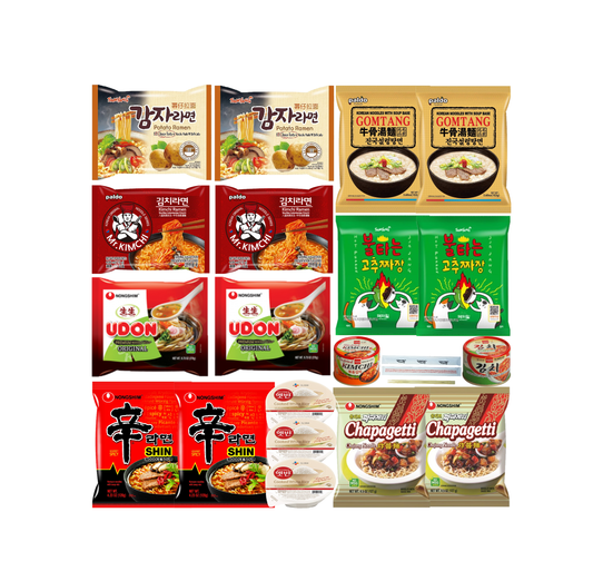 COKOYAM Korean Ramen Combo for Dorm Life #AA, #BB, #CC - [Discounted Item] - COKOYAM