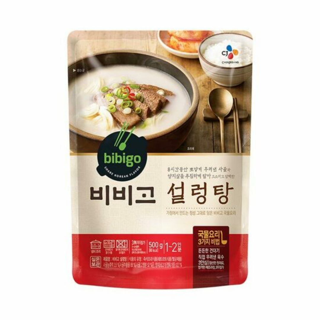 [FRKR] CJ BIBIGO Korean Ox Bone Soup (500g) - COKOYAM