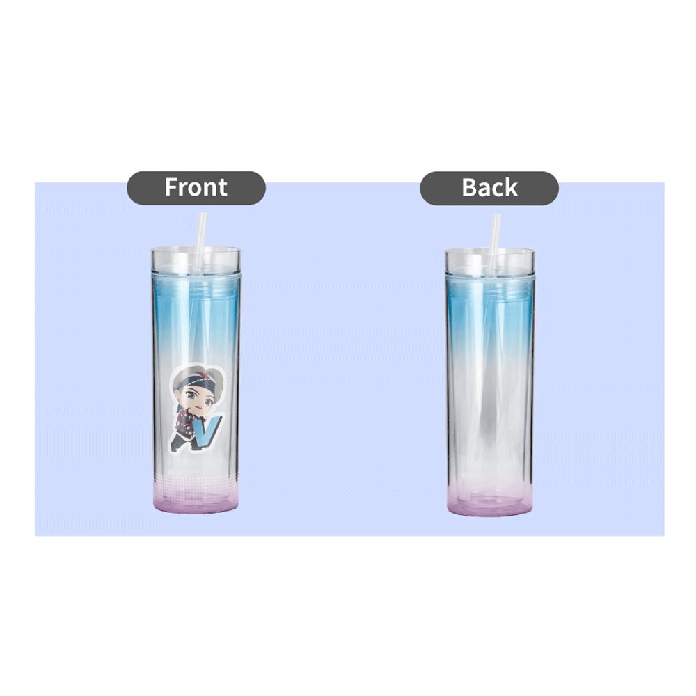 BTS TinyTAN Double Ice Tumbler - V - COKOYAM