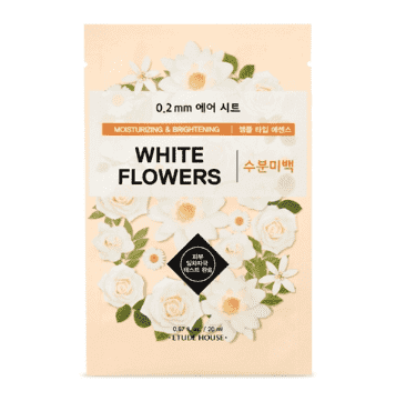 Etude House 0.2mm Therapy Air Mask #White Flowers - CoKoYam