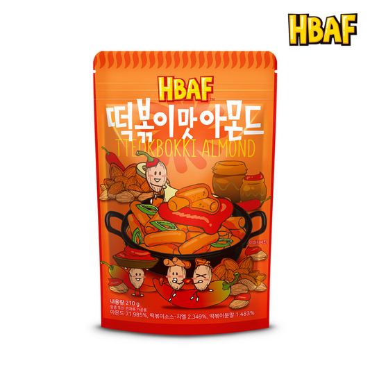 HBAF Tteokbokki Almond (210g) - COKOYAM