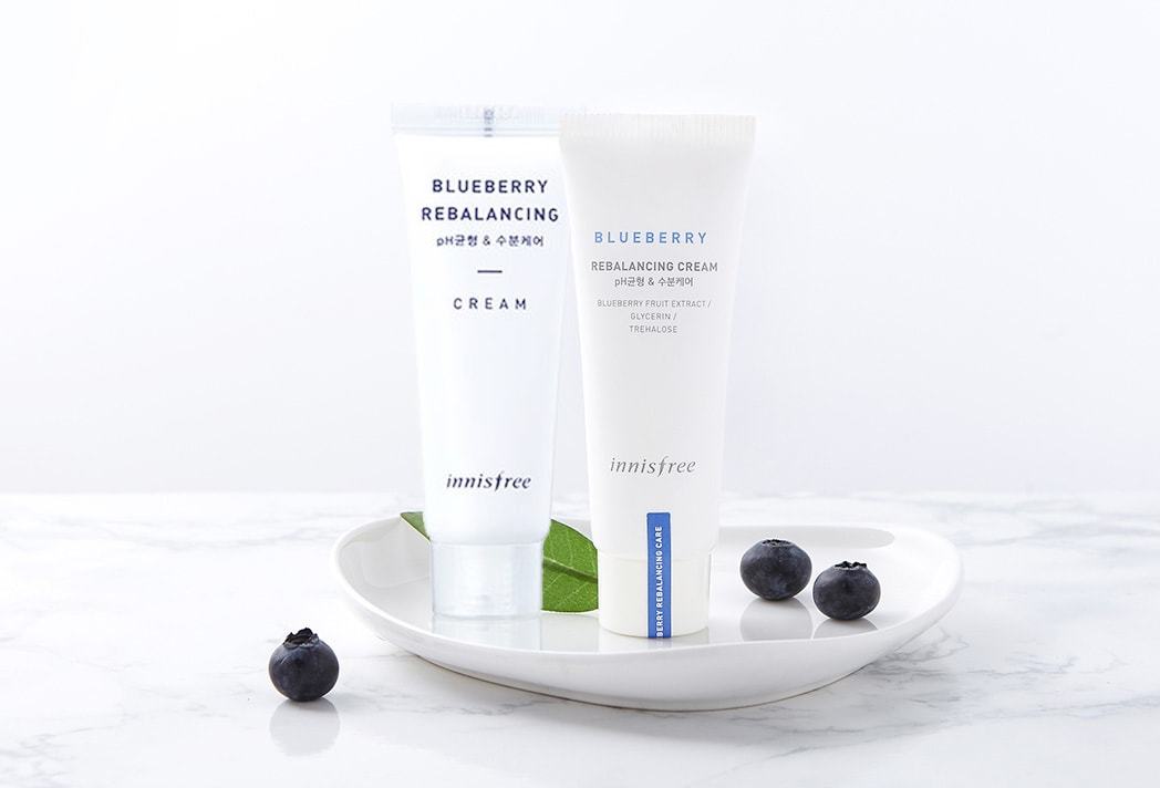 INNISFREE Blueberry Rebalancing Cream (50ml) - CoKoYam