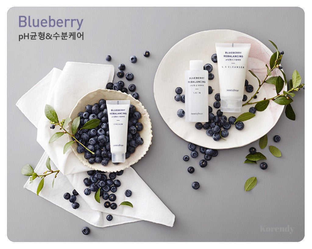 INNISFREE Blueberry Rebalancing Cream (50ml) - CoKoYam