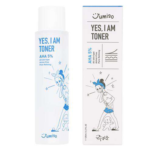 Jumiso Yes I Am Toner AHA 5% 125ml - CoKoYam