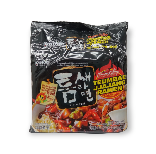 Paldo Teumsae Jjajang Ramen 4 Pack (812g) - COKOYAM